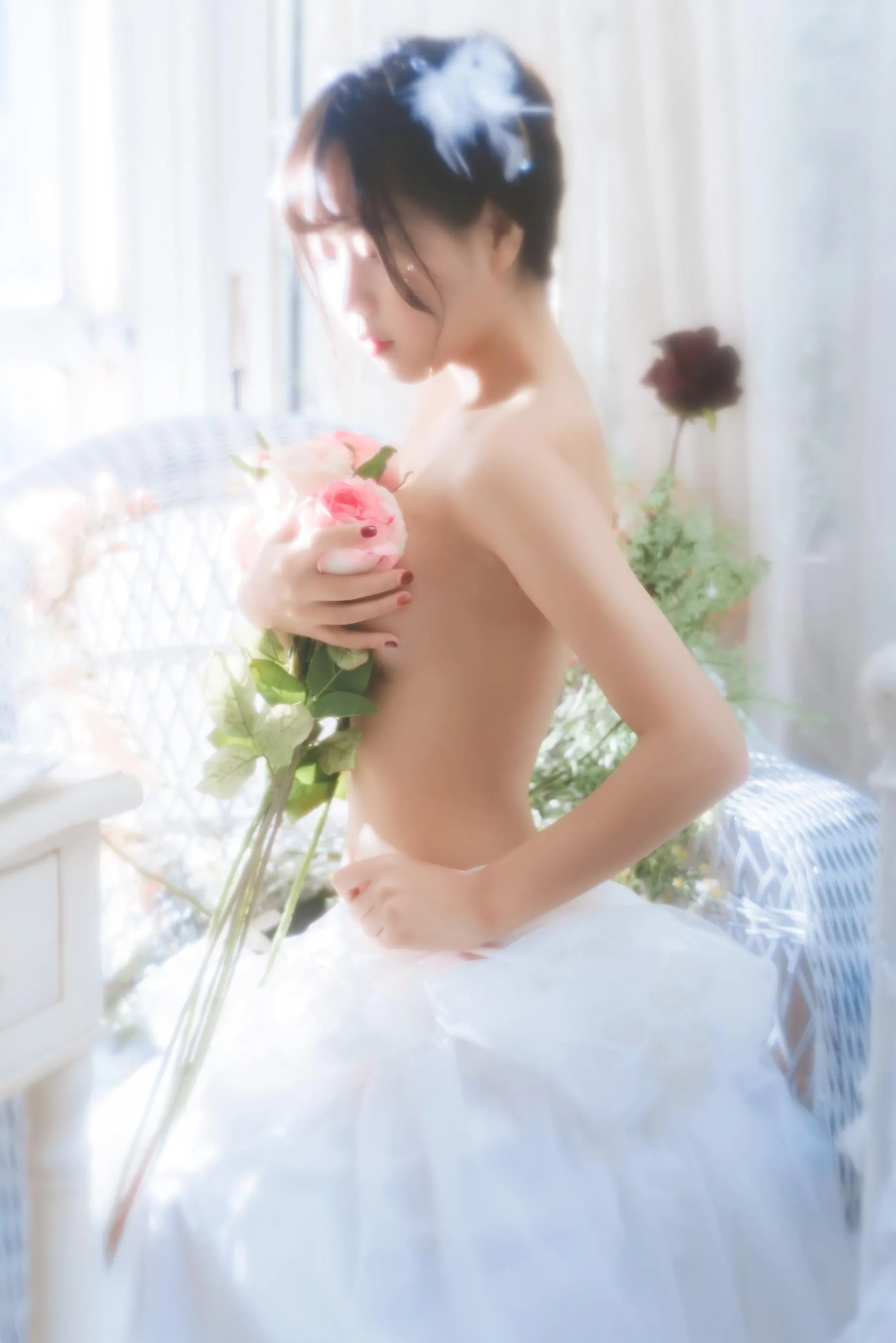 [艺图语] 2022.05.28 纯白花嫁 萌芽儿o0 [33P]插图6